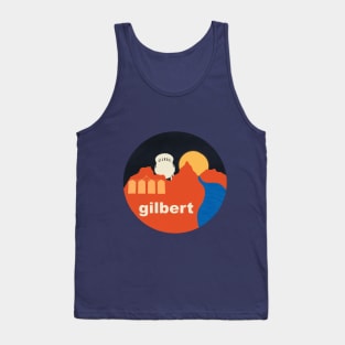 Gilbert Arizona Water Tower Silos Minimalist Tank Top